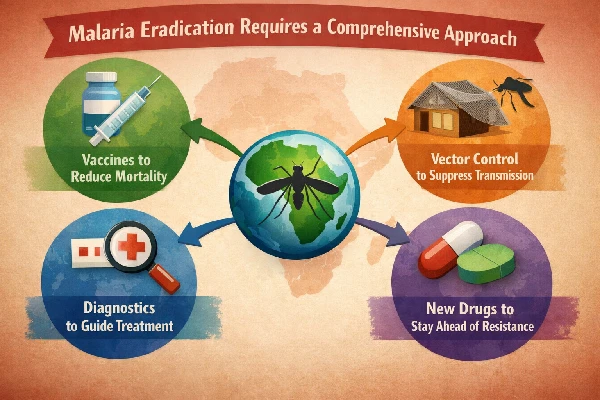 Malaria Eradication Requires a Comprehensive Approach