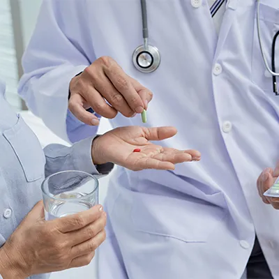 Expert analyzing market access challenges in inpatient care