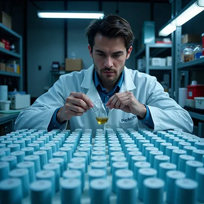 Pharmaceutical quality control team analyzing drug samples to ensure compliance
