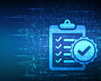 GMP certification badge on a pharmaceutical manufacturing plant