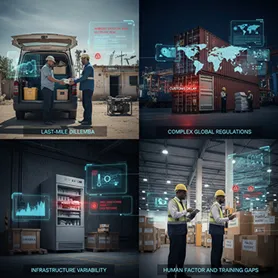Real-World Challenges in Cold Chain Logistics
