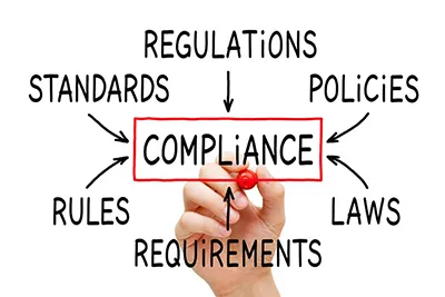 Risk assessment and compliance training in pharma