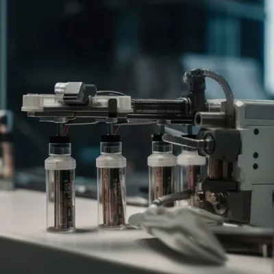 Robotic technology in small-batch aseptic filling process