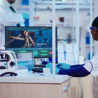 Laboratory workflows speeding up drug development