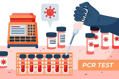 Viral contamination testing in biopharma laboratory