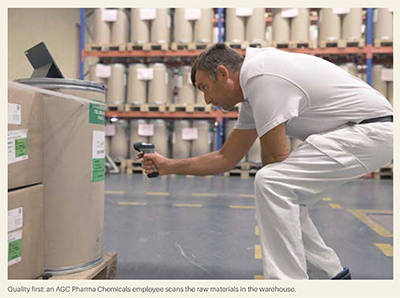 Electronic batch record implementation in manufacturing