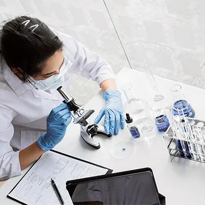 Clinical trial participant receiving treatment after study