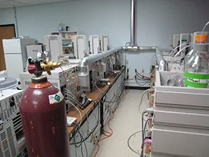 Gas chromatography column used for drug testing